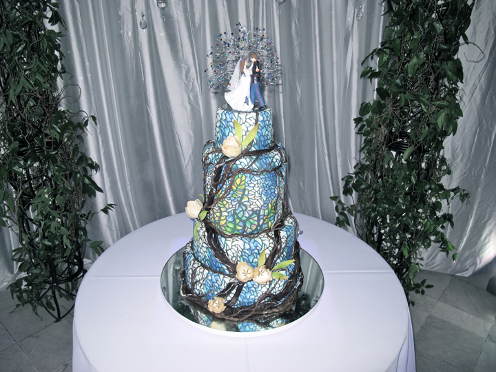 The Wedding Cake at the Orlando Museum of Art Reception.