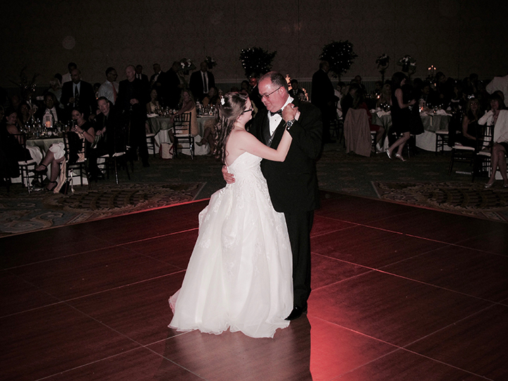 Wedding Reception Father/Daughter Dance at Walt Disney World's Grand Floridian Ballroom