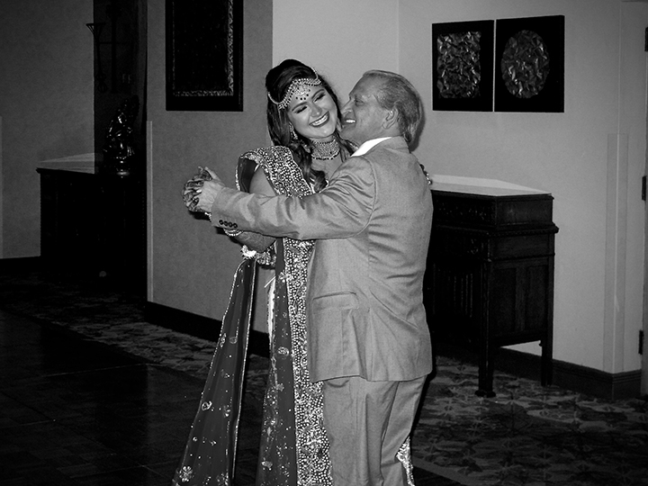 This Mission Inn Wedding featured a traditional Hindi Wedding father-Daughter Dance.
