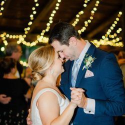 DJ Chuck Johnson performs a wedding at the top-rated Wedding Venue Paradise Cove located in Orlando
