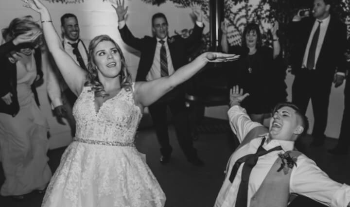 two brides are celebrating their same-sex wedding in orlando florida