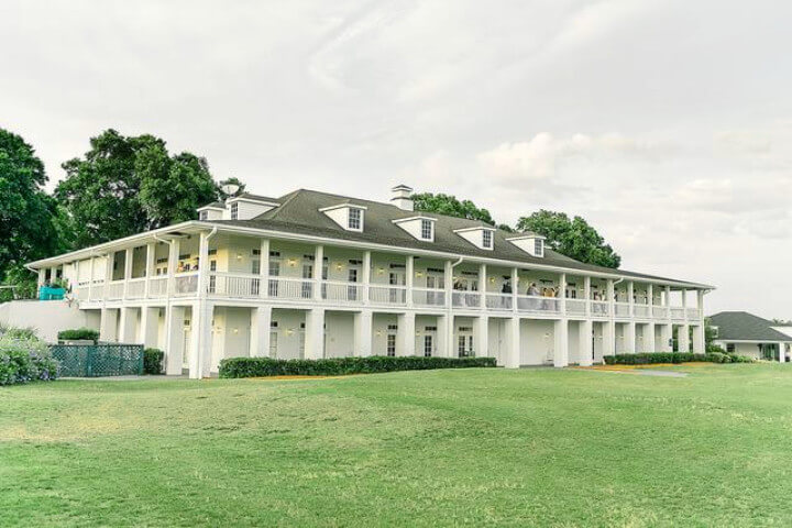 Tuscawilla Country Club wedding venue exterior building overall property